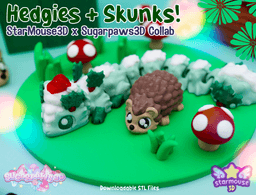StarMouse3D x SugarPaws3D — Holiday Critter Collab! 3d model
