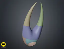 Hollow Knight Silksong Hornet's Helmet 3d model