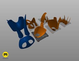 Hollow Knight Silksong Hornet's Helmet 3d model