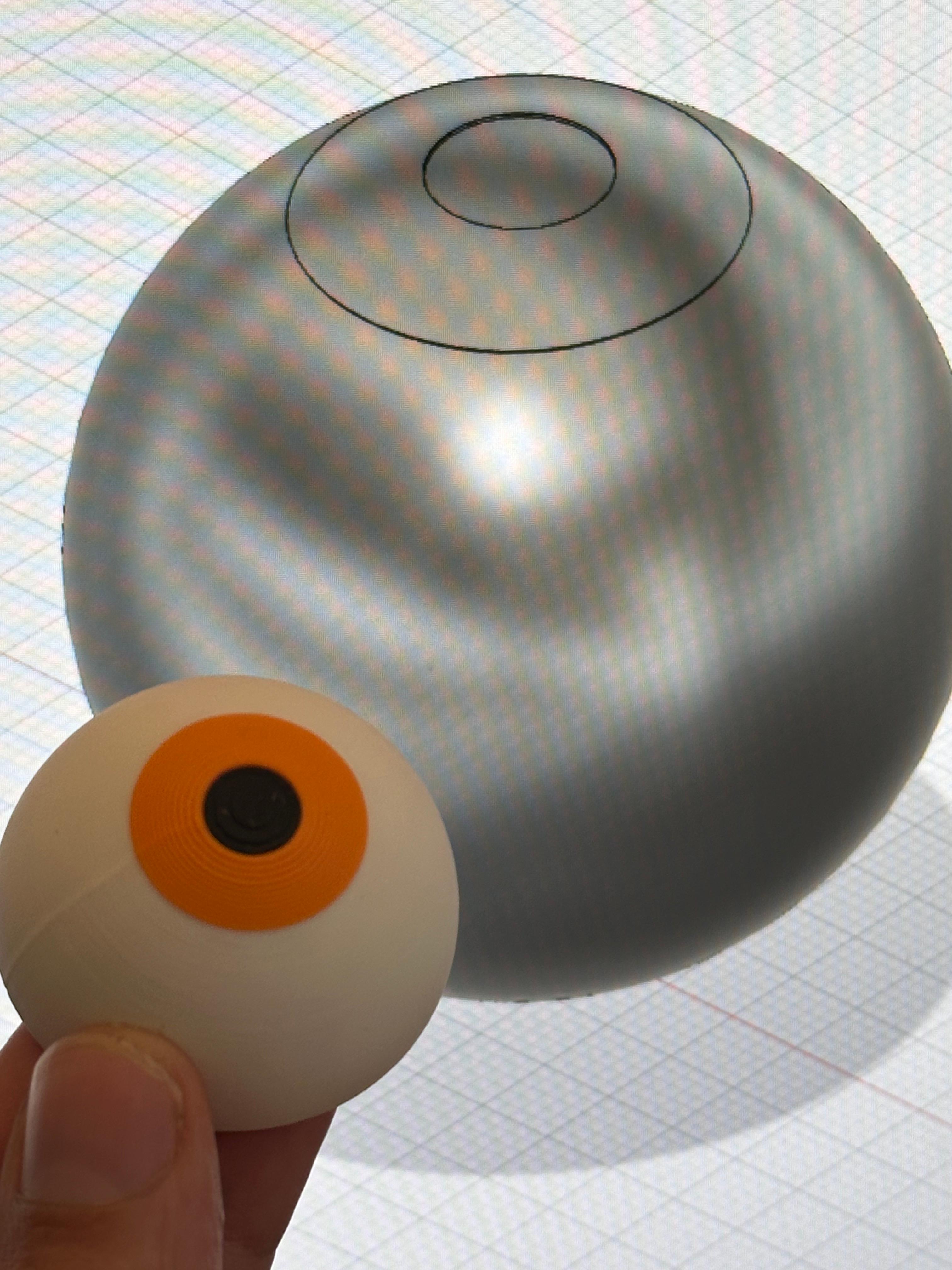 Simple Eyeball 3d model