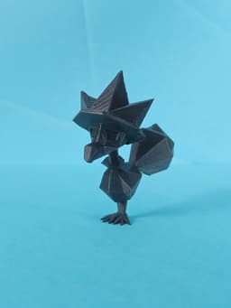 Murkrow Low Poly Pokemon 3d model