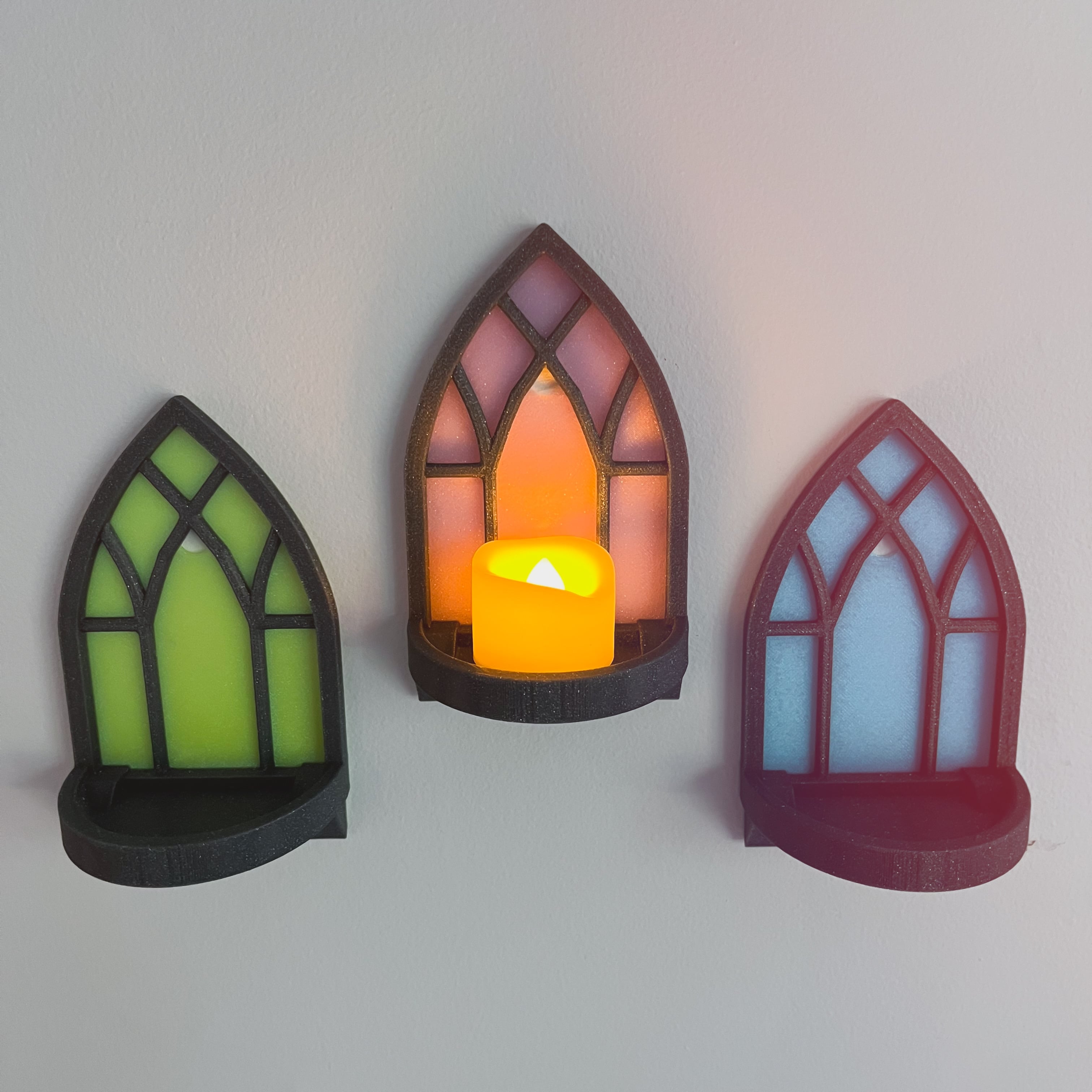 Gothic Windows 3d model