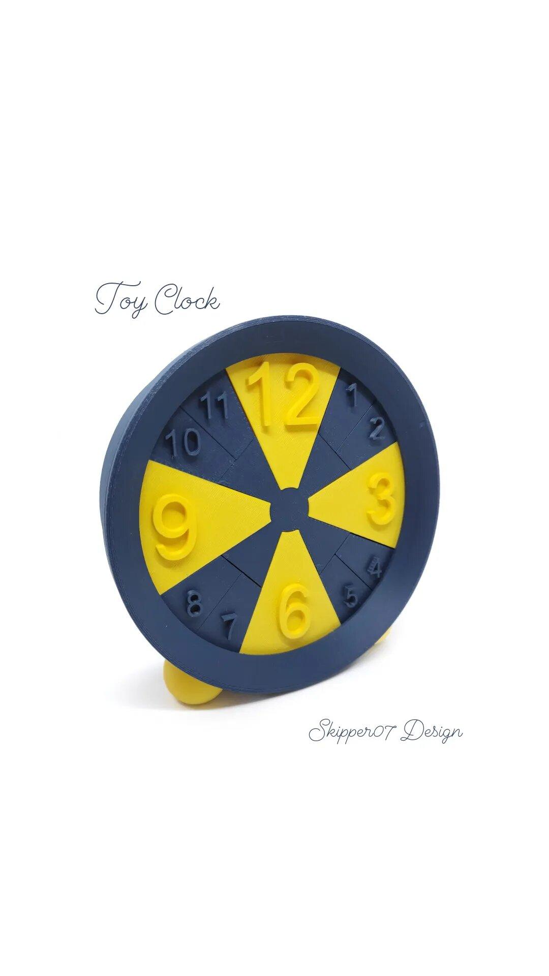 Toy Clock 3d model