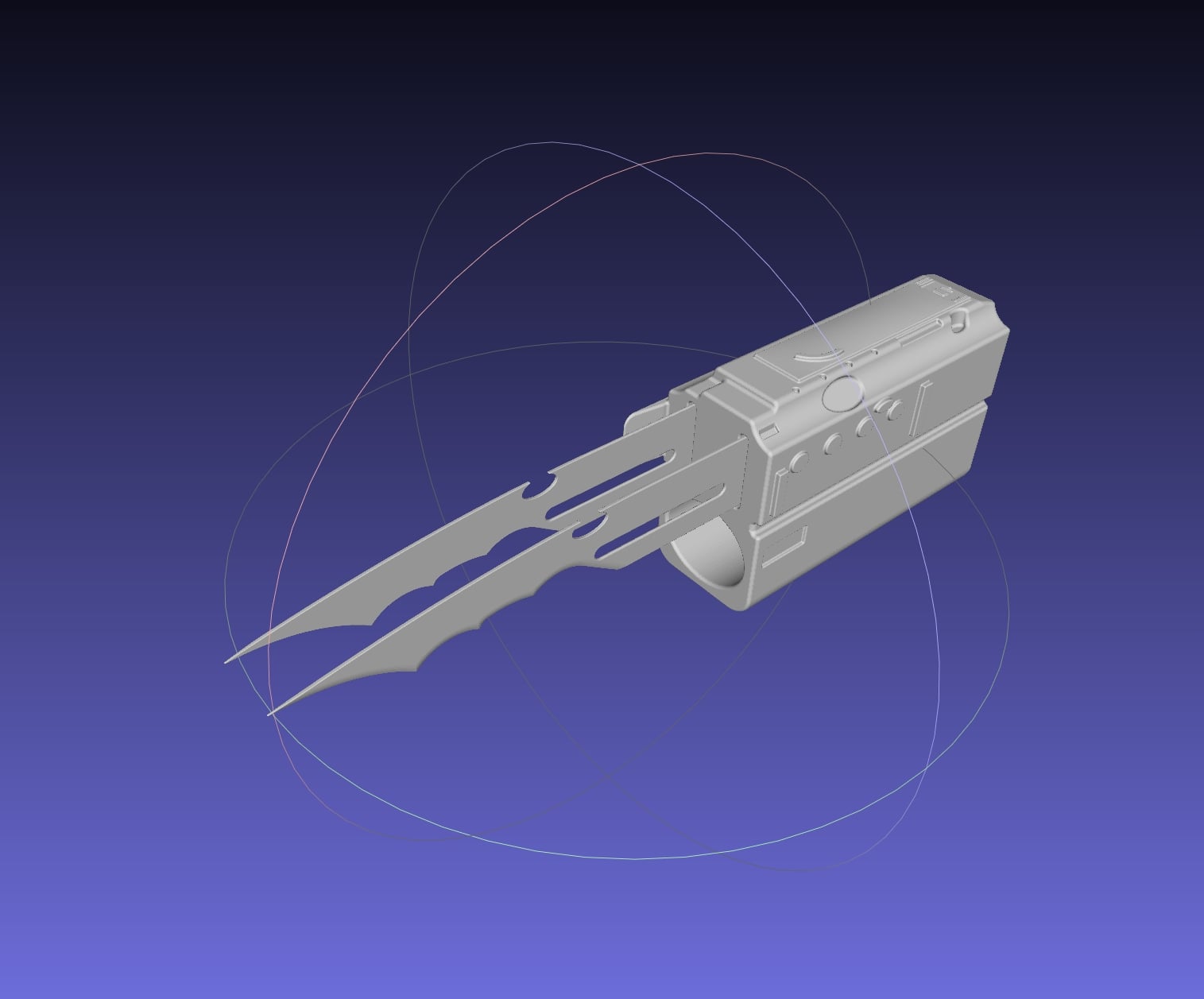 Predator Wrist Blade Weapon 3d model