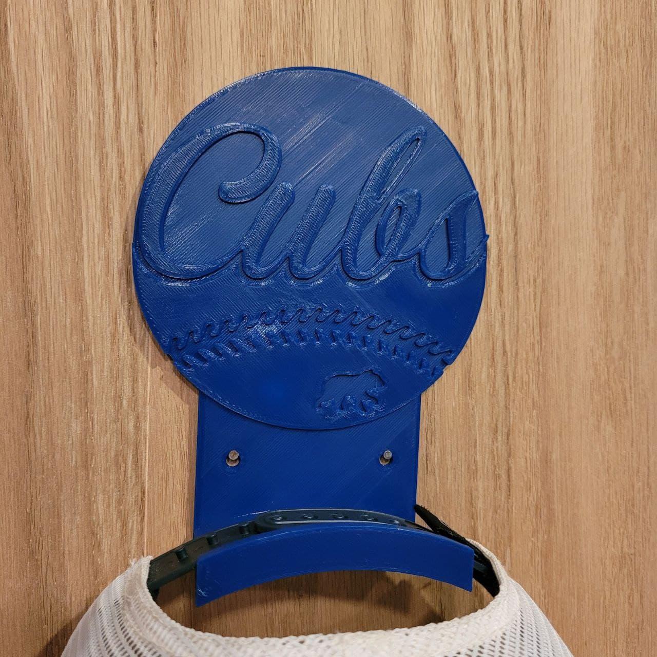 Chicago Cubs Hat Hanger 3d model