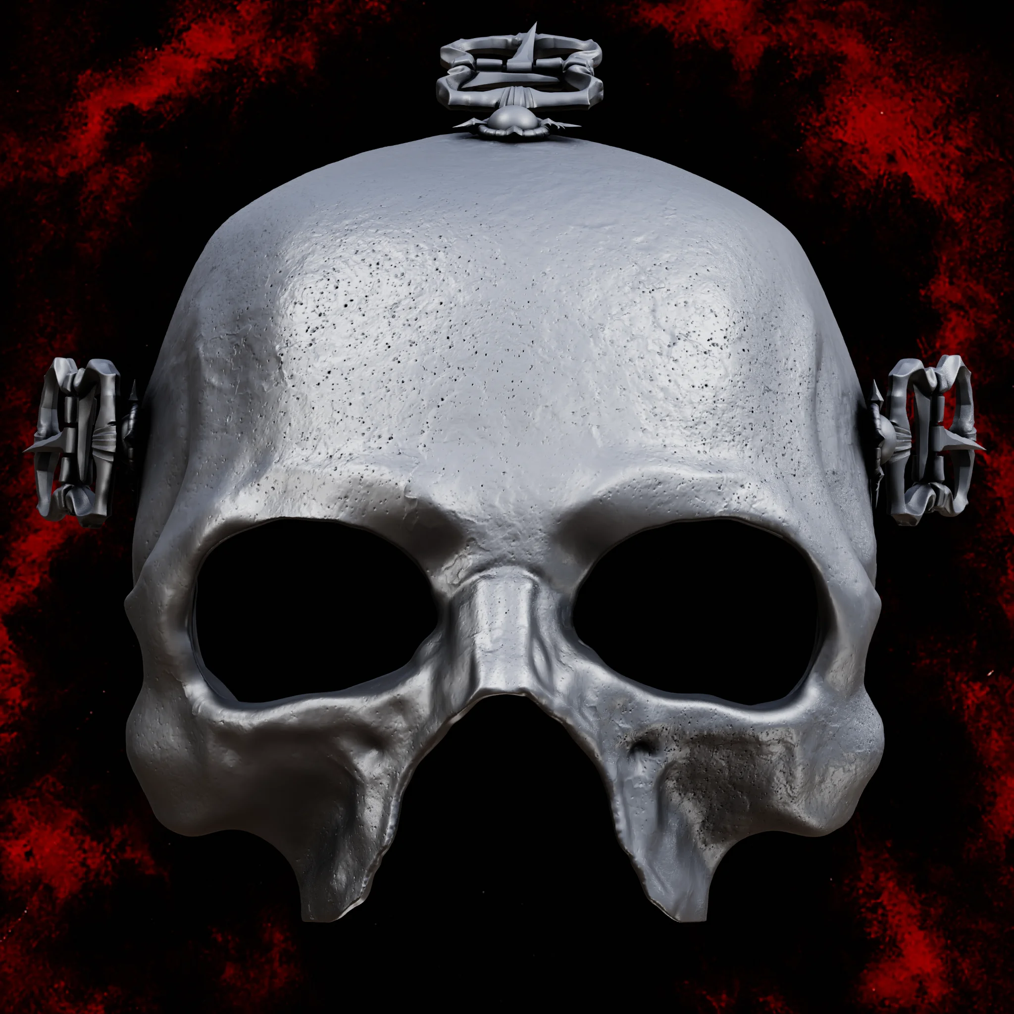 PAPA V EMIRATUS Papa Perpetua Ghost BC Cosplay Mask Life Size STL Fan Art Model 3d model