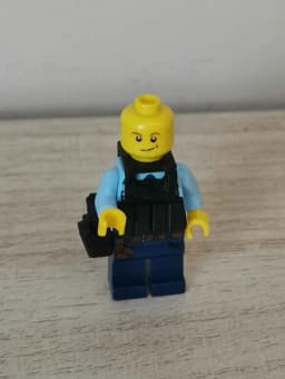 Minifigure size cop loadout 3d model