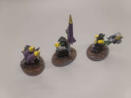 FHW Zorblin Heavy Weapons team with Missles 3d model