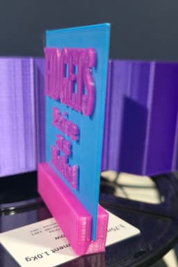 Fidget Sign.stl 3d model