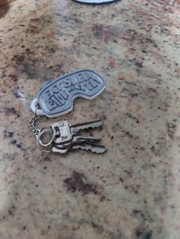 Ski snowboard keychain 3d model
