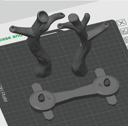 Serev3D Spider Family - Customizable Spiders with Keychains, Magnetic Web Display & Hats STL/3MF 3d model