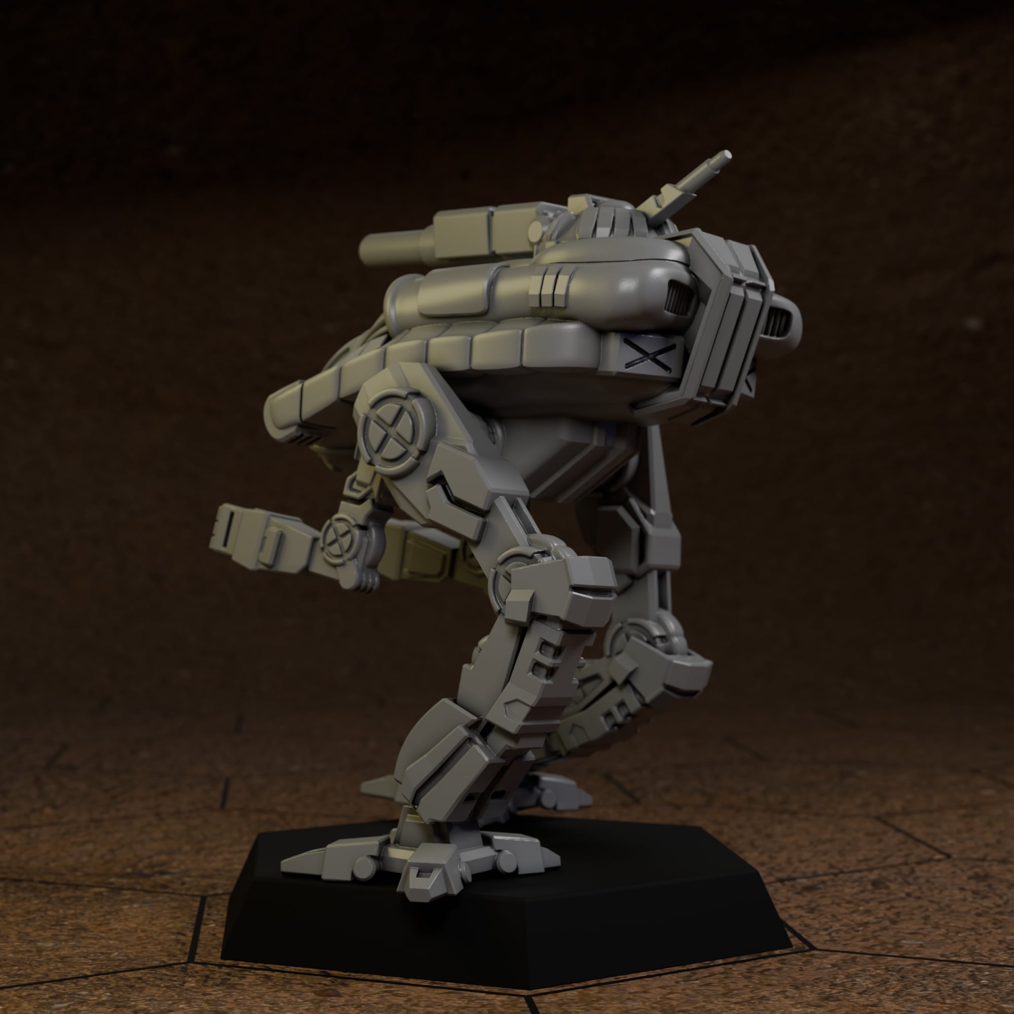 Hussar for American Mecha 3d model