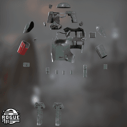 Mud Trooper Armor Set 3d model