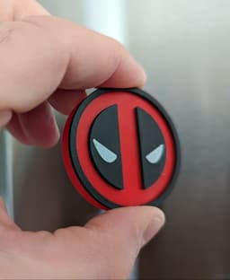Deadpool Magnet 3d model