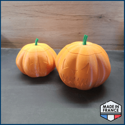 Pumpkin candy jar 3d model