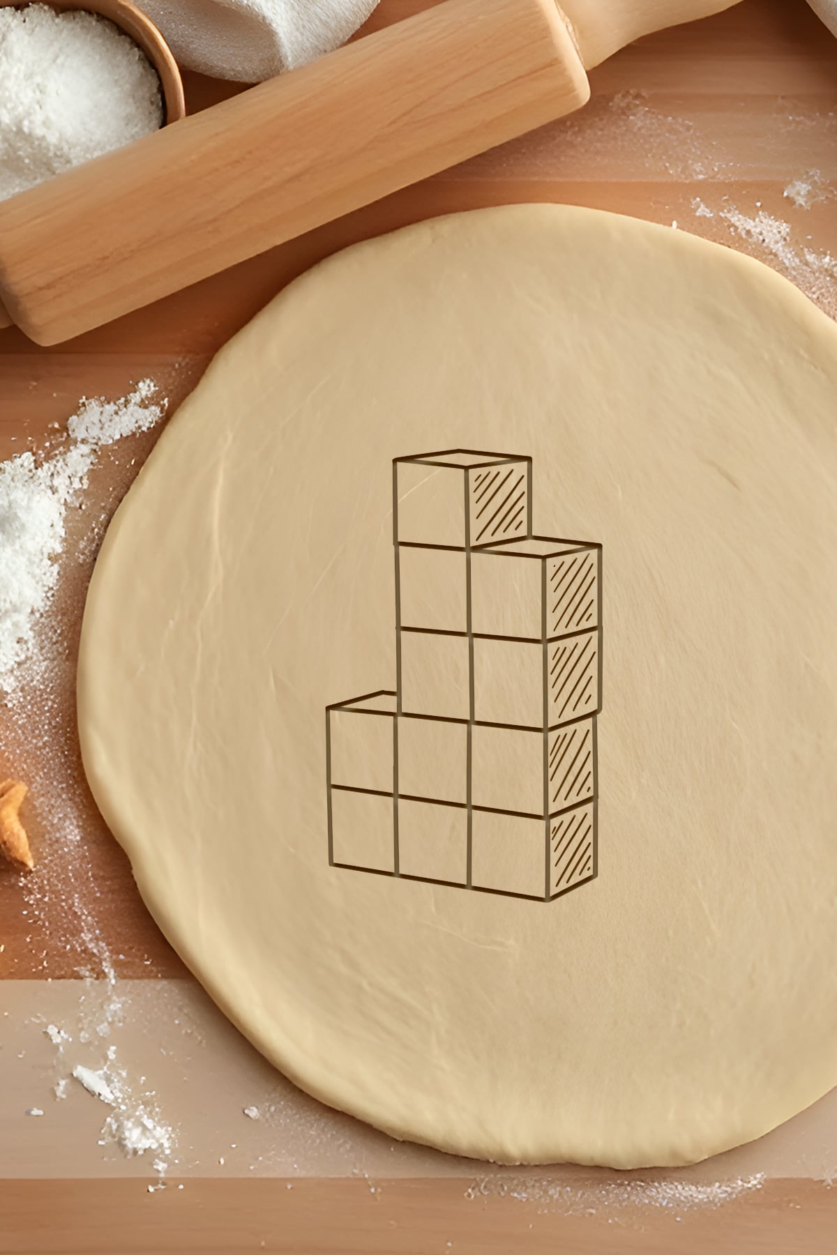 Tetris Block Cookie Cutter, Biscuit Cutter 3d model