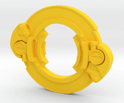 BEYBLADE SEA DRAKE | COMPLETE | HMS DEMAKE SERIES 3d model