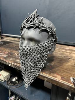 Chainmail Veil Crown 3d model