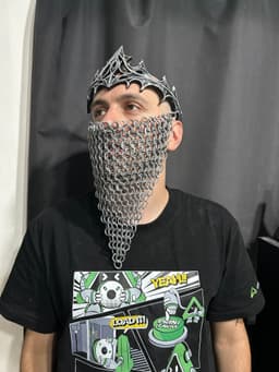 Chainmail Veil Crown 3d model