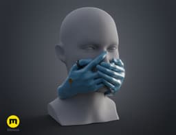 Death Stranding 2 Fragile Gloves Mask 3d model