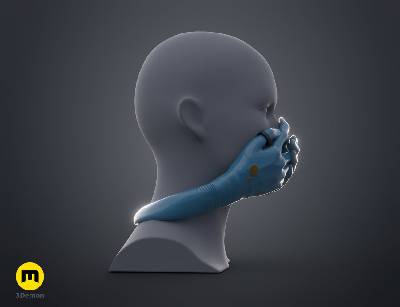 Death Stranding 2 Fragile Gloves Mask 3d model