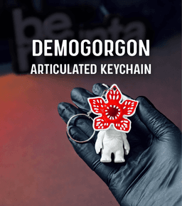 Articulated Demogorgon 3d model