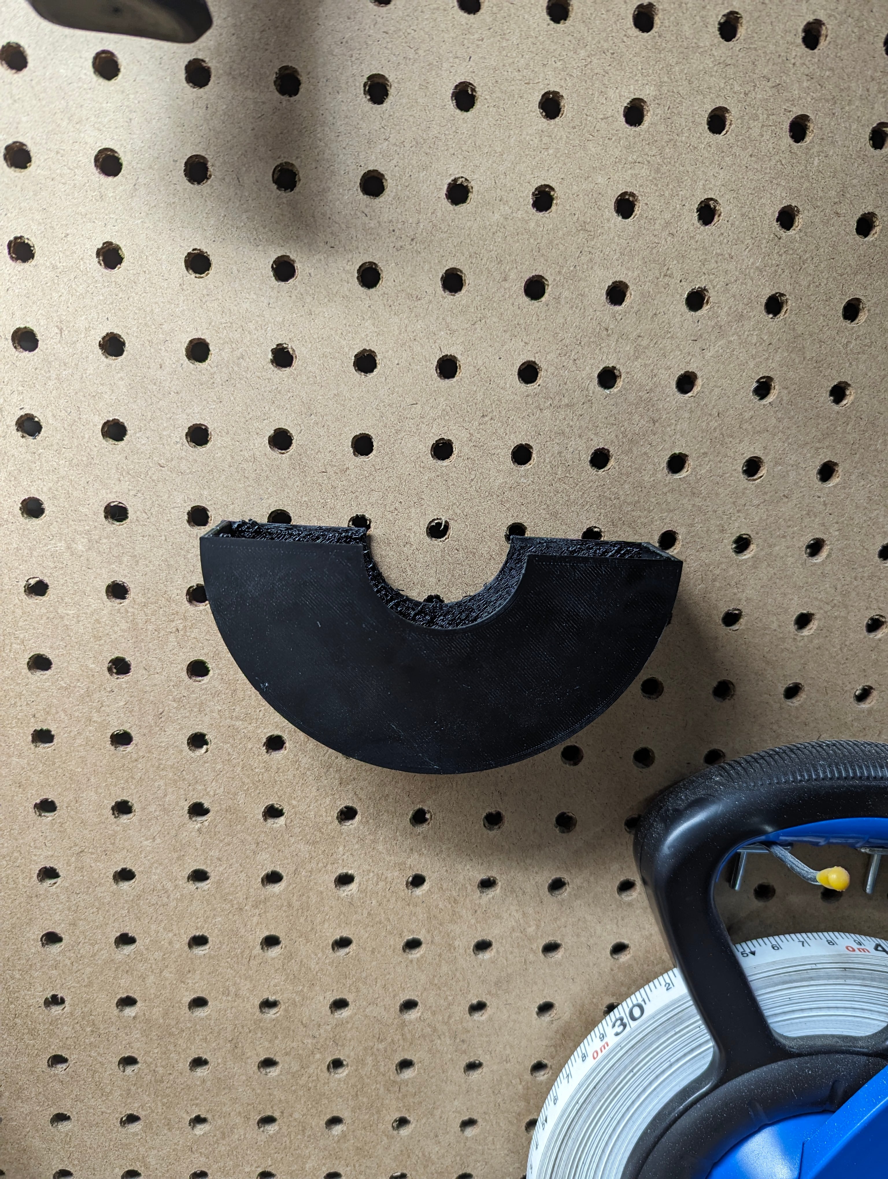 Grinder Holder for Pegboard 3d model