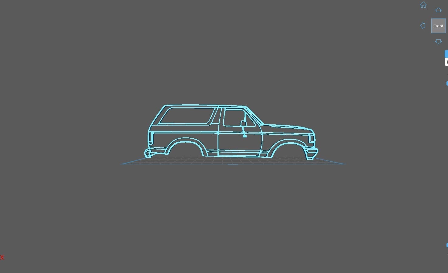 ford bronco 1987.stl 3d model