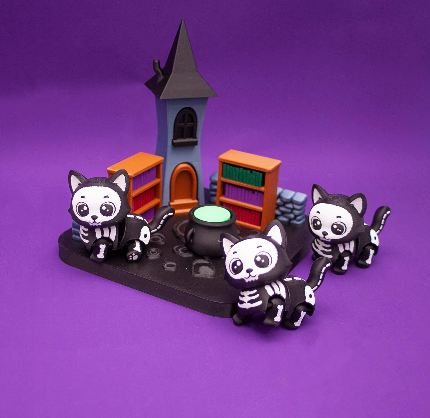 Cat Spooky Lair 3d model