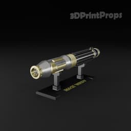 Star Wars - Mace Windu Lightsaber 3d model