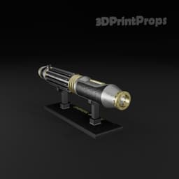 Star Wars - Mace Windu Lightsaber 3d model