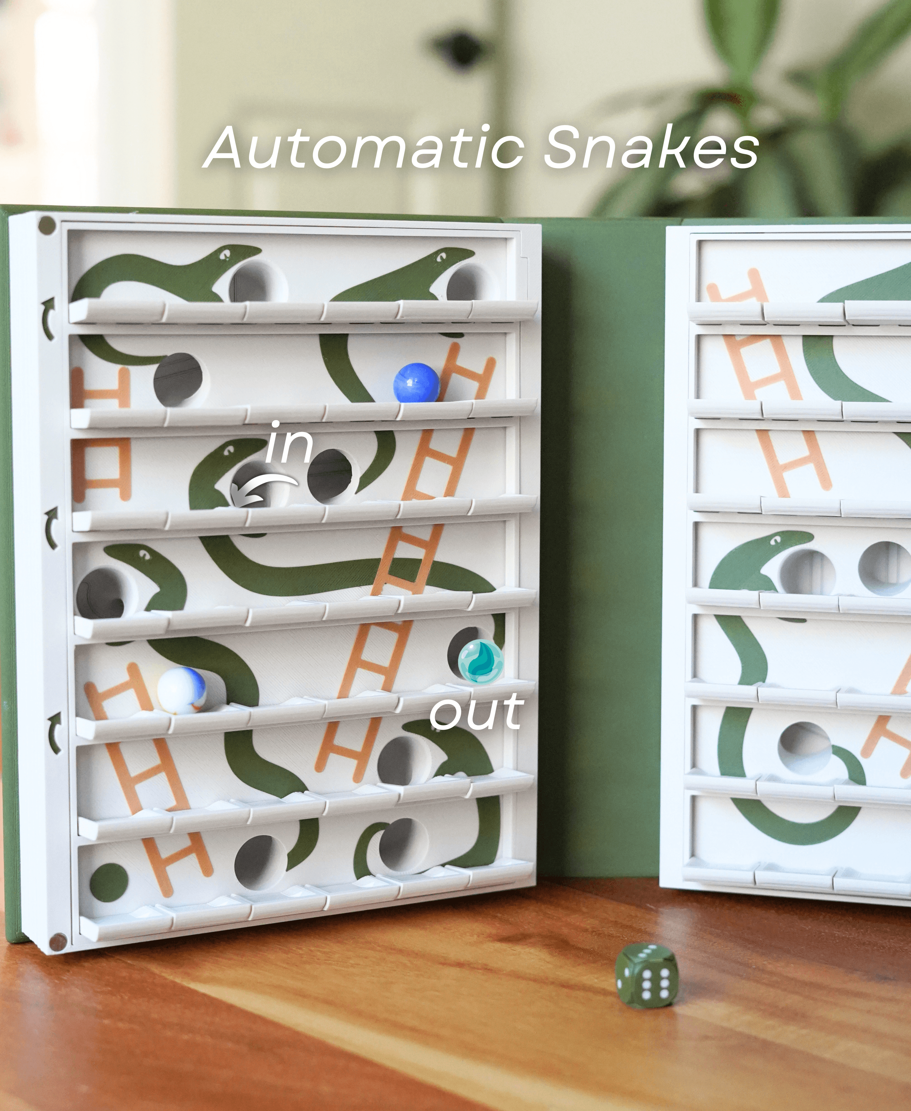 PlayBook'd Snakes and Ladders 3d model