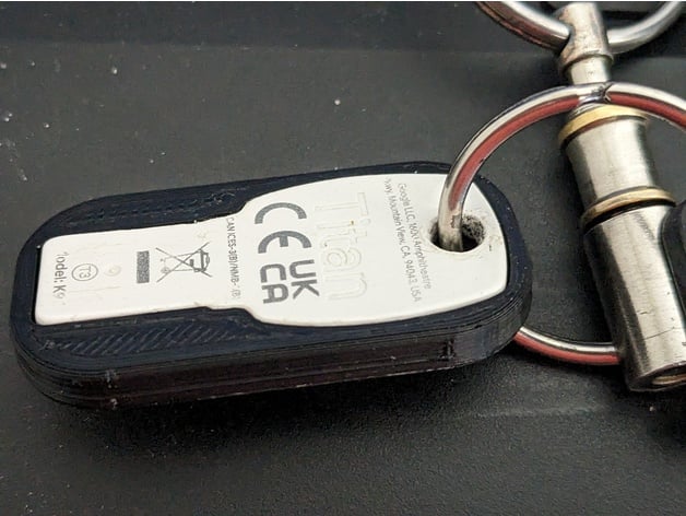 Titan 2FA Key Case 3d model