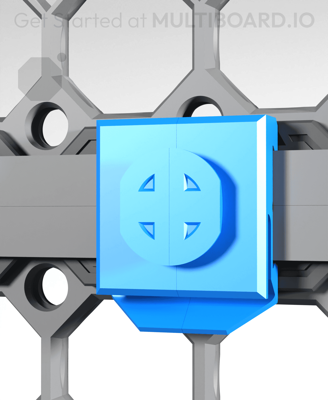 Fix Point - Flex-On Rail Slider 3d model