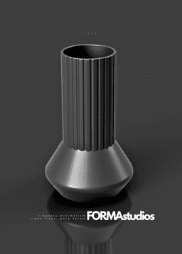 Vase - FORMAstudios V012 3d model