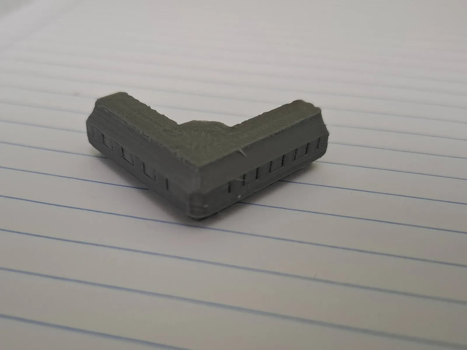 Right Angle Ethernet Cable Holder 3d model