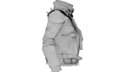 Denim Leather Jacket 3d model
