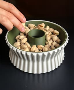 SNACCO Snack Bowl - Pistachio Bowl 3d model