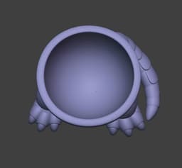 Little Dragon Egg Cup 3d model