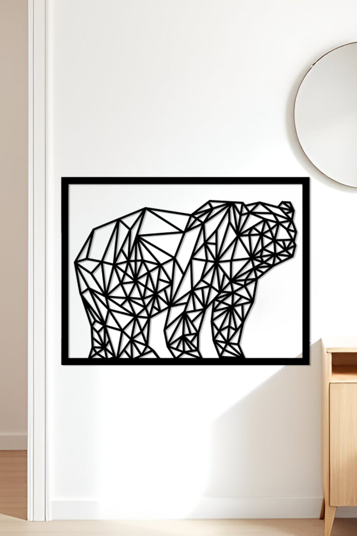 Bear Wall Art, Wall Decor, Home Decor 3d model