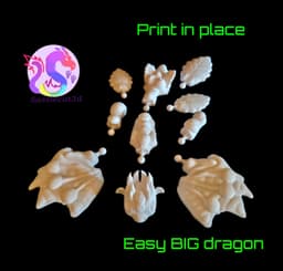 Candy Christmas Dragon B.A.D *Personal Use* 3d model