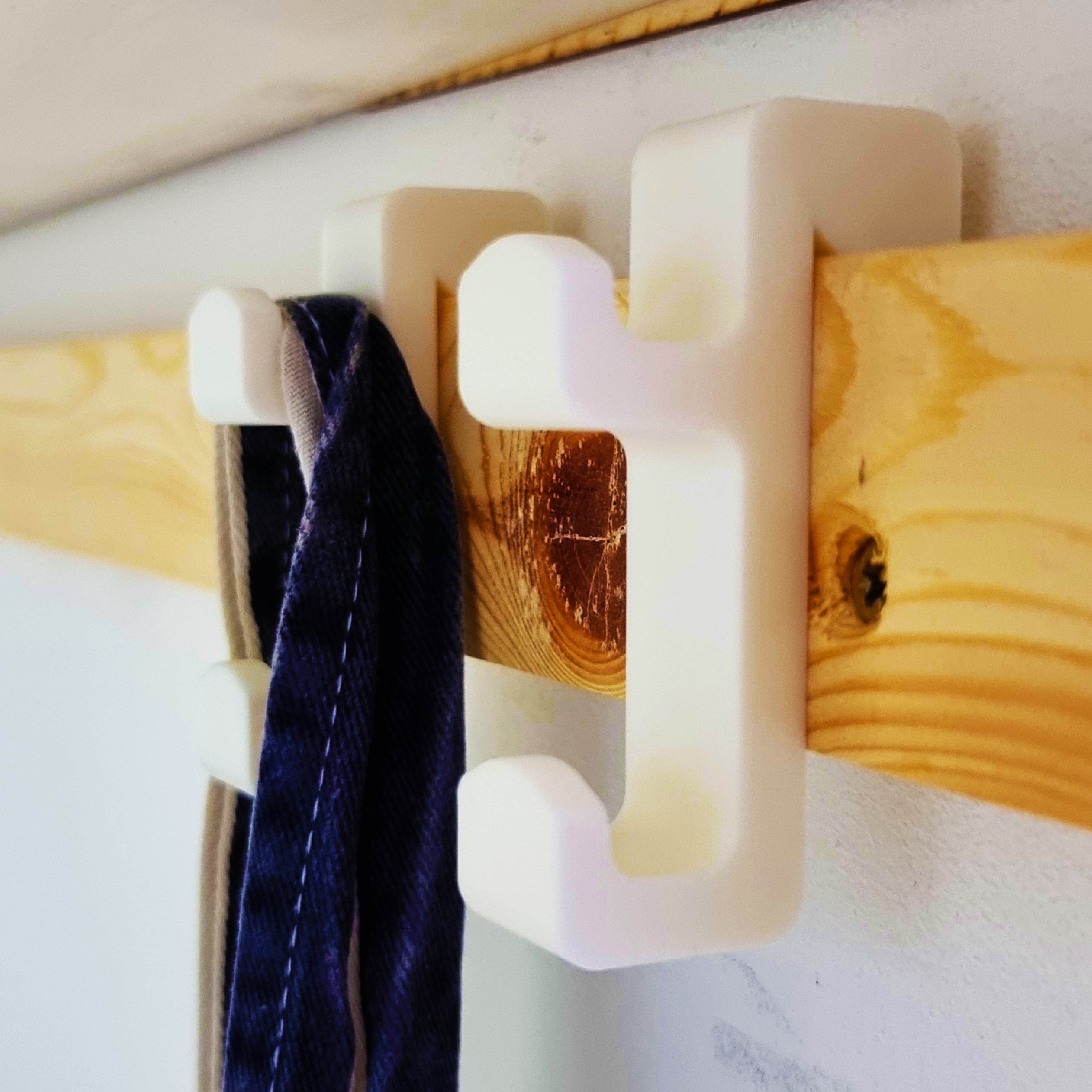 Double Cleat Hook 3d model