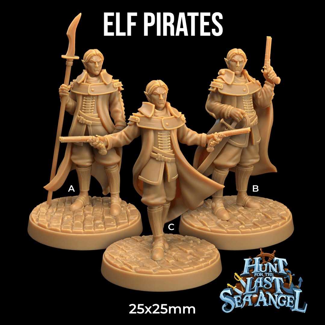 Elf Pirates 3d model