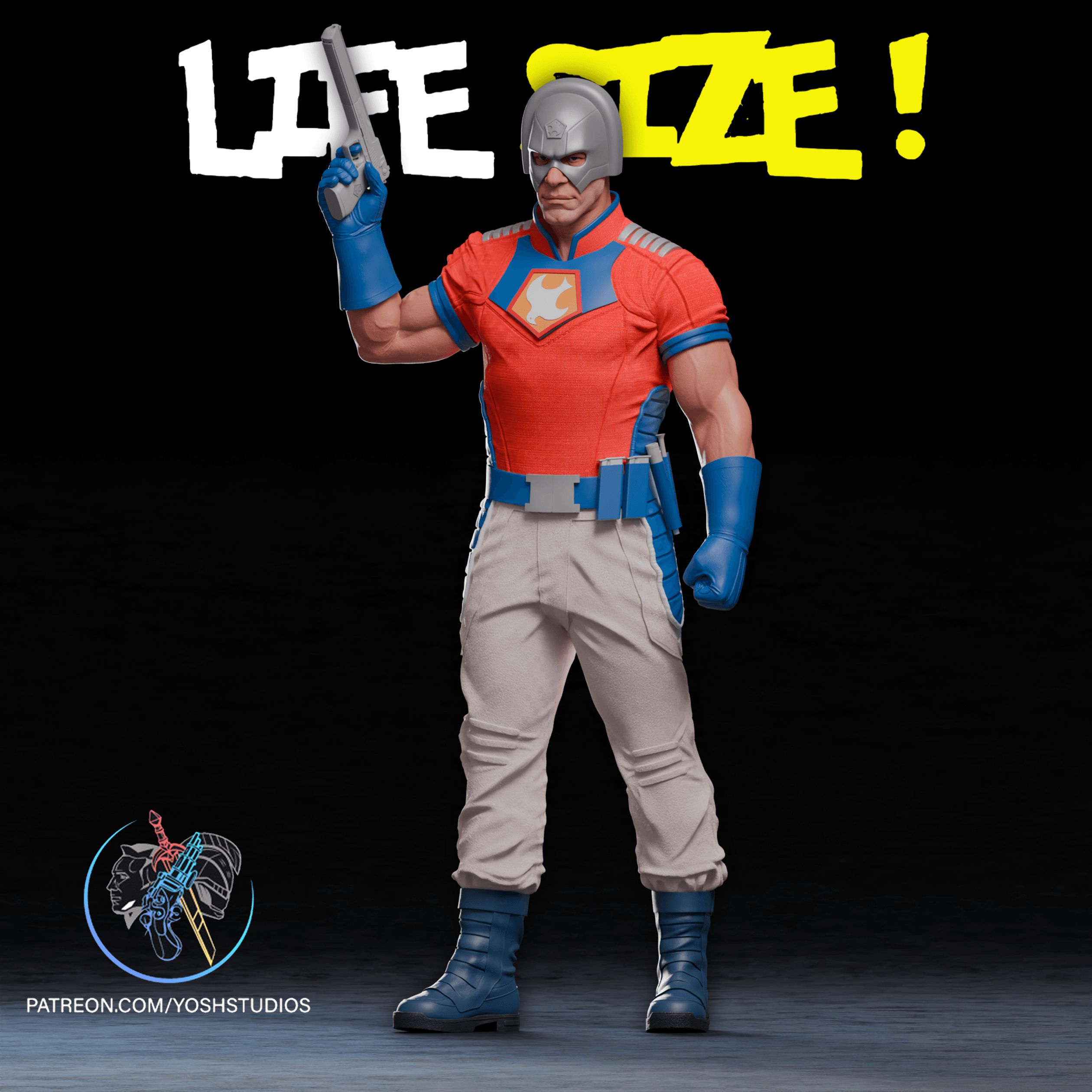 Life Size Peace Enthusiast 3D Printer STL file 3d model