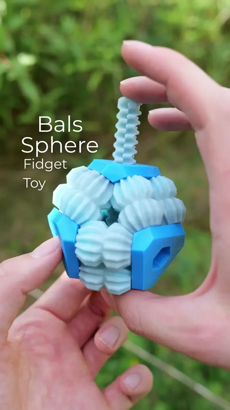 Bals Sphere Fidget Toy 3d model