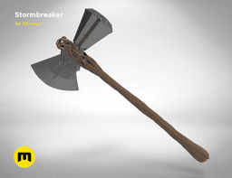 Stormbreaker – Thor Axe from Avengers 3d model