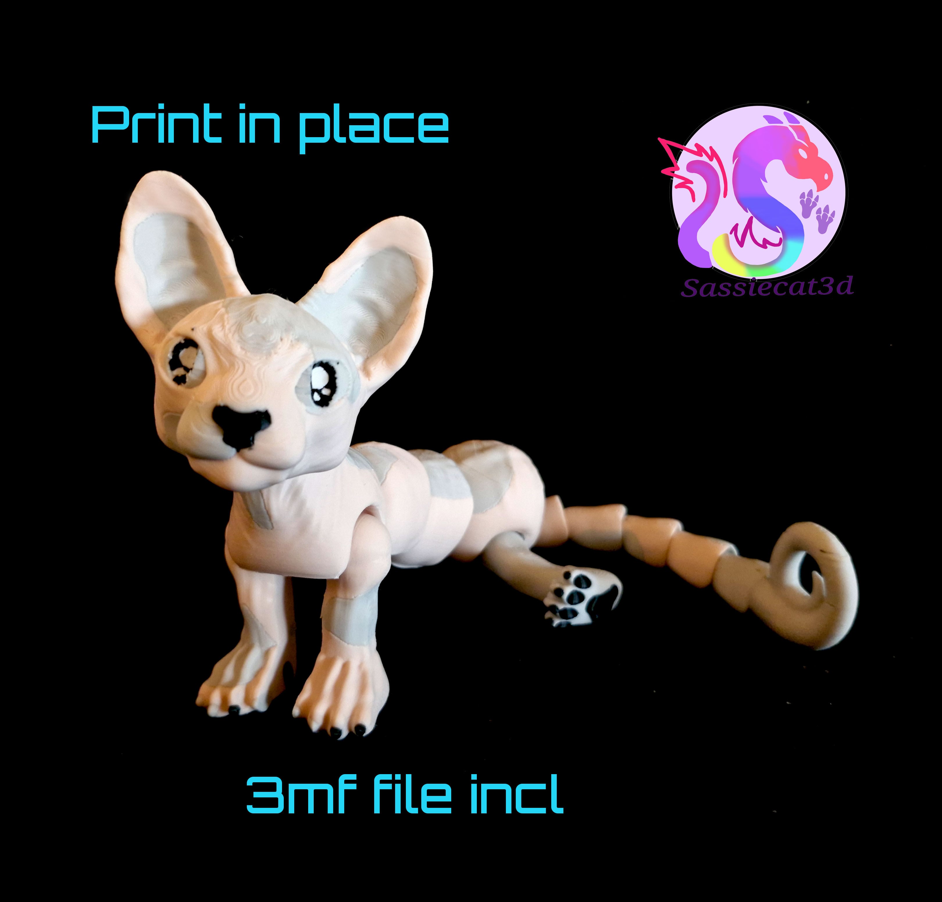Sphynx Cat *Personal Use* 3d model