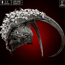 HOSLOW'S HELM life size cosplay – Elden Ring Fan Art STL 3d model