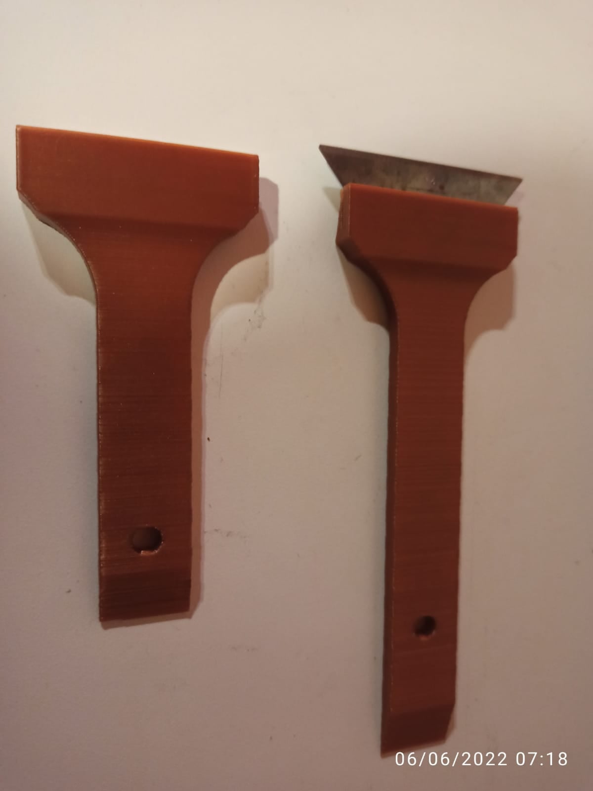 Stainless Scrapper no screws - Espatula de Filo sin tornillos 3d model