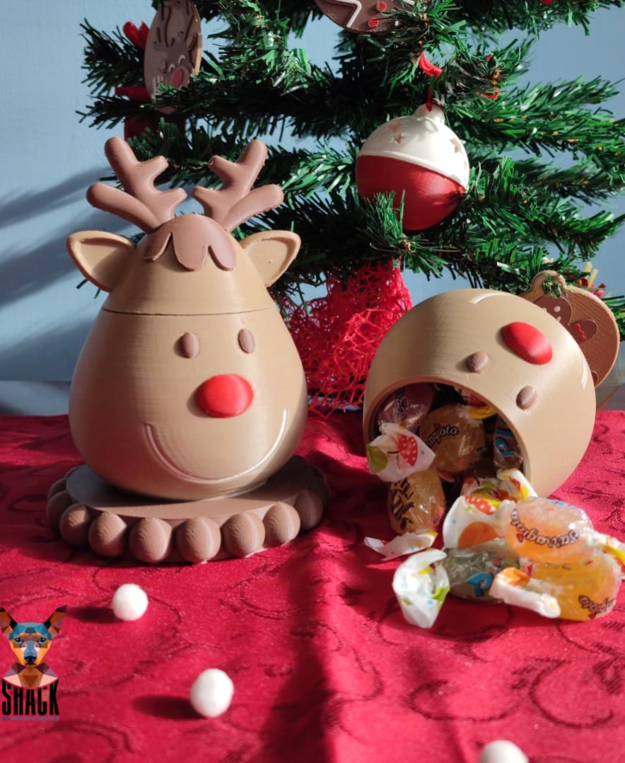 Christmas Reindeer 3d model